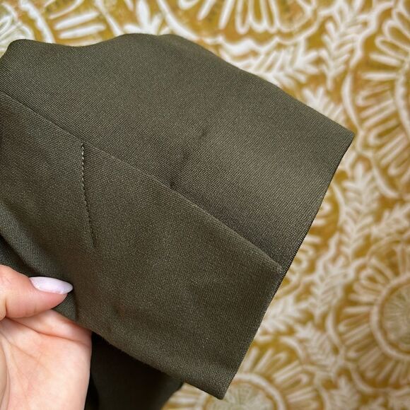 NWT MaxMara Leisure Cluny Viscose Jersey Blazer in Olive Green $425 size XXL - Picture 9 of 14